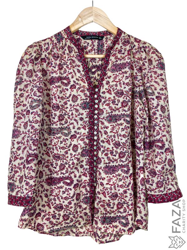 Koszula ZARA boho - L